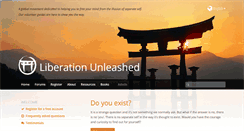 Desktop Screenshot of liberationunleashed.com